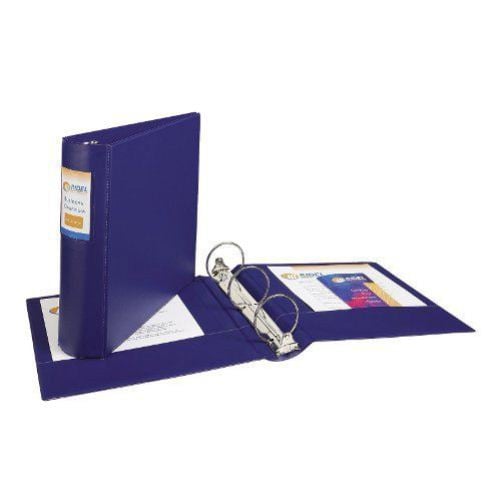 Avery 3" Blue Heavy Duty Round Ring Binders (6pk) - 06635