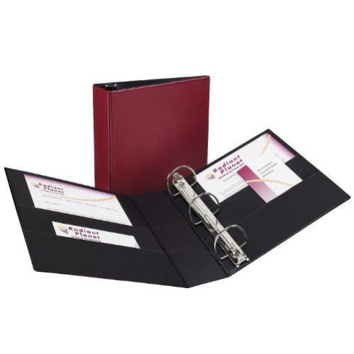 Avery 3" Burgundy Durable Slant Ring Binders 6pk - 27652