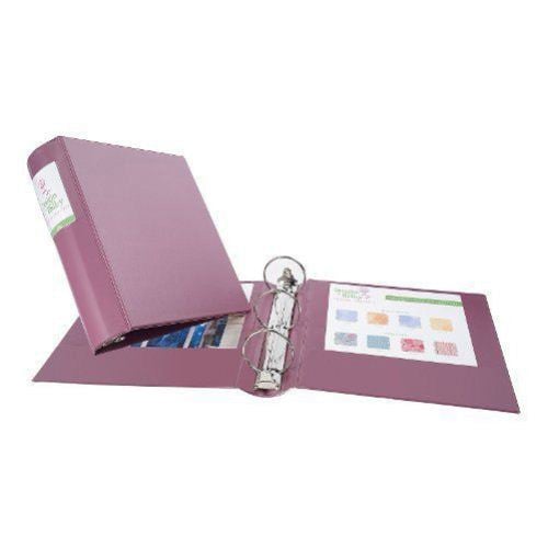 Avery 3" Mauve Heavy Duty Round Ring Binders 6pk - 06632