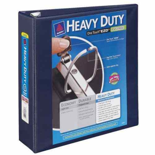 Avery 3" Navy Blue One Touch Heavy Duty EZD View Binders 4pk - 79803