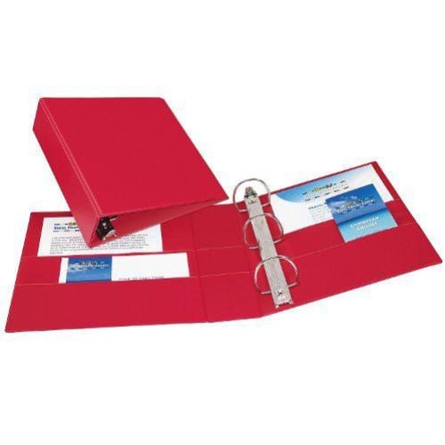 Avery 3" Red Durable Slant Ring Binders 6pk - 27204