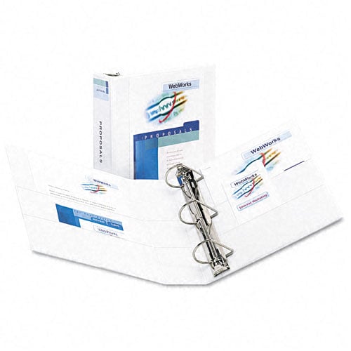 Avery 3" White Durable View Binders with EZD Rings 6pk - 09701