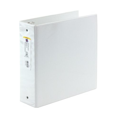 Avery 3" White Economy View Round Ring Binders 12pk - 05800