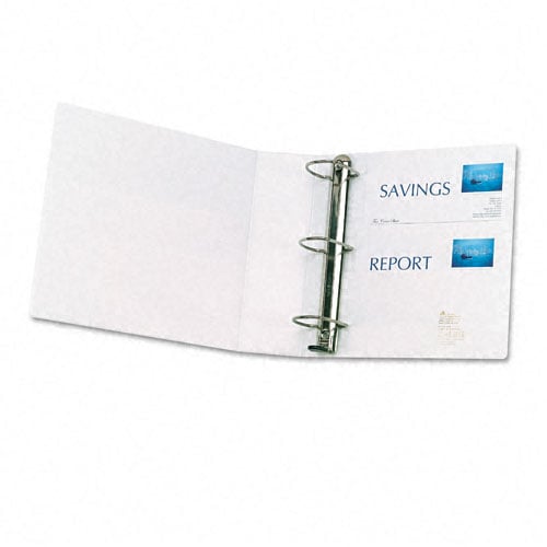 Avery 3" White One Touch Plain Package EZD View Binders 4pk - 79193