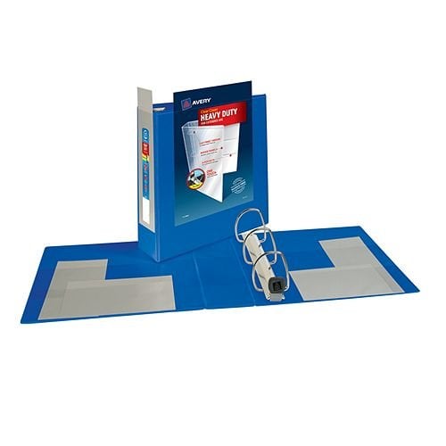 Avery Pacific Blue Heavy-Duty View Binders with Locking One Touch EZD Ring