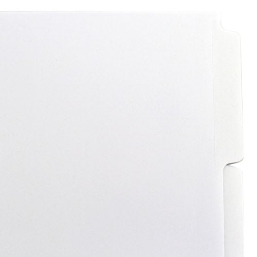 Avery 3-tab 11" x 8.5" Clear Label Punched Dividers 5 sets - 11435