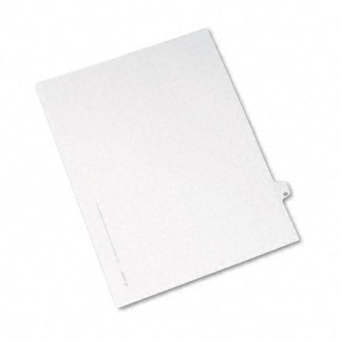Avery 30 Individual Number Legal Index Avery Style Dividers 25pk - 1030 - Clearance Sale