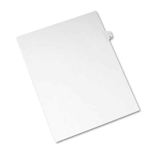 Avery 32 Individual Number Legal Index Allstate Style Dividers 25pk - 82230 - Clearance Sale