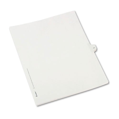 Avery 37 Individual Number Legal Index Allstate Style Dividers 25pk - 82235 - Clearance Sale