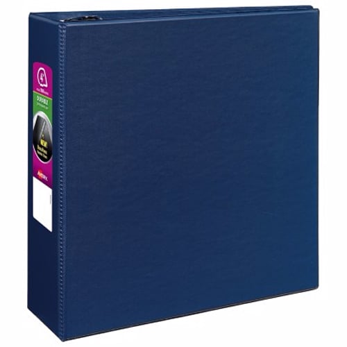 Avery 4" Blue Durable EZD Ring Binders (4pk) - 07800