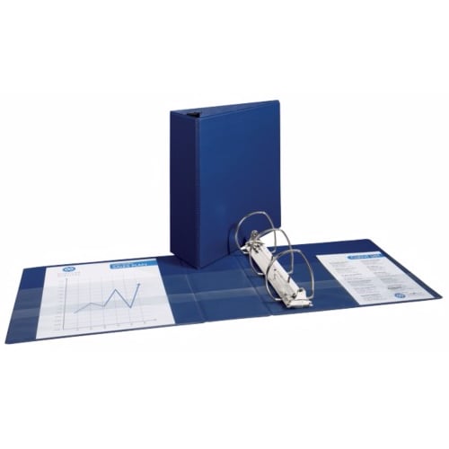 Avery 4" Blue Durable EZD Ring Binders (4pk) - 07800