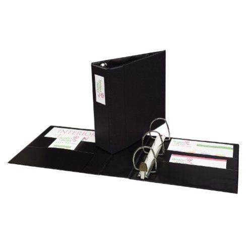 Avery 4" Black One Touch EZD Binders with Label Holders 4pk - 79994