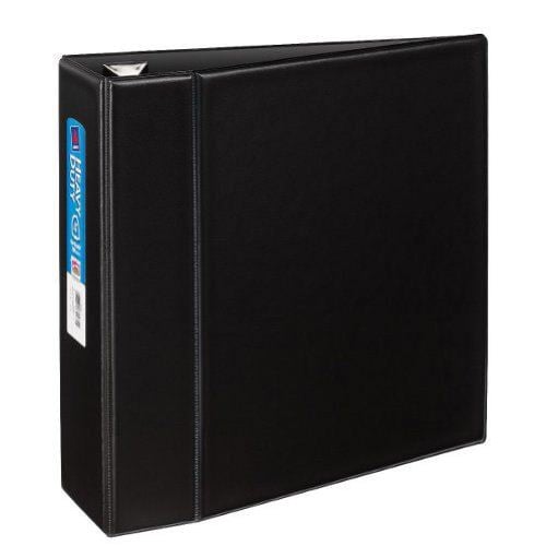 Avery 4" Black One Touch Heavy Duty EZD Binders 4pk - 79984