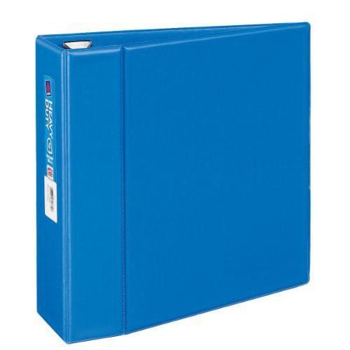 Avery 4" Blue One Touch Heavy Duty EZD Binders 4pk - 79884