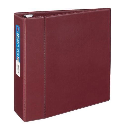 Avery 4" Maroon One Touch Heavy Duty EZD Binders 4pk - 79364