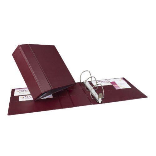 Avery 4" Maroon One Touch Heavy Duty EZD Binders 4pk - 79364