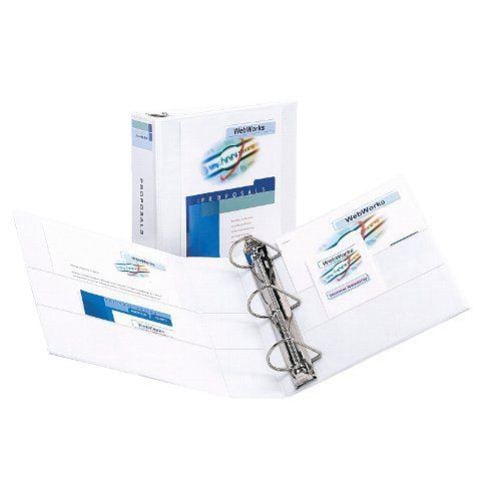 Avery 4" White Durable View Binders with EZD Rings 6pk - 09801