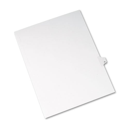 Avery 42 Individual Number Legal Index Allstate Style Dividers 25pk - 82240 - Clearance Sale