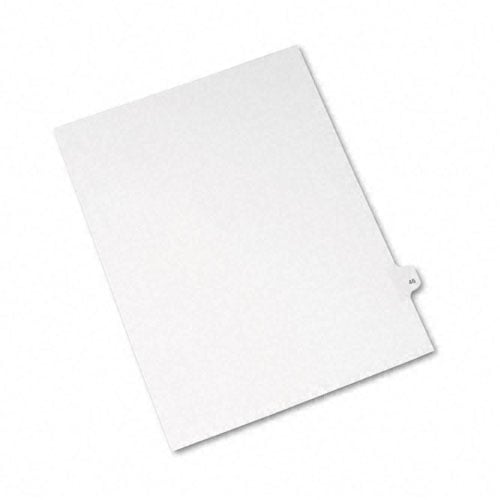 Avery 46 Individual Number Legal Index Avery Style Dividers 25pk - 1046