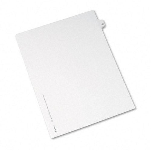 Avery 48 Individual Number Legal Index Avery Style Dividers 25pk - 1048