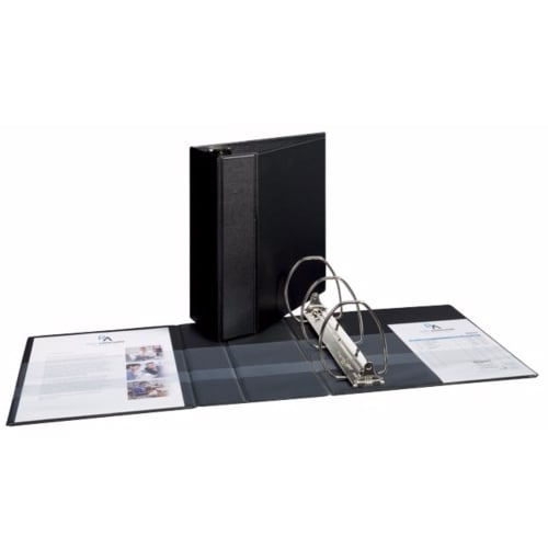 Avery 5" Black Durable EZD Ring Binders 2pk - 07901