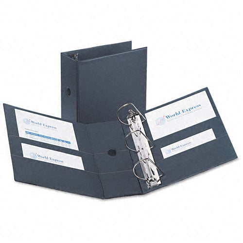 Avery 5" Black Durable EZD Ring Binders 2pk - 07901
