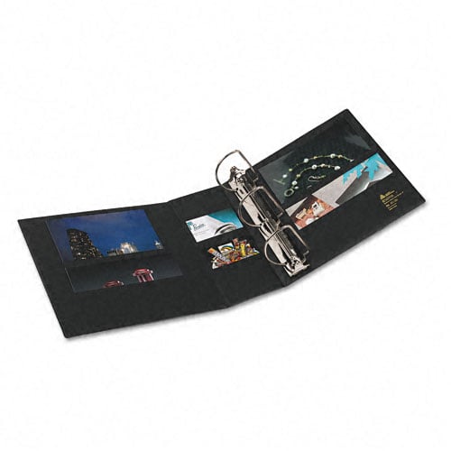 Avery 5" Black Durable View Binders with EZD Rings 2pk - 09900