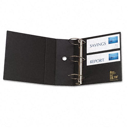 Avery 5" Black One Touch EZD Binders with Label Holders 2pk - 79996