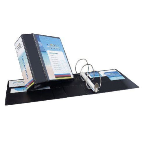 Avery 5" Black One Touch Heavy Duty EZD View Binders 2pk - 79606