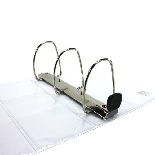 Avery 5" White One Touch Plain Package EZD View Binders 2pk - 79106
