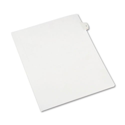 Avery 5 Individual Number Legal Index Allstate Style Dividers - 82203