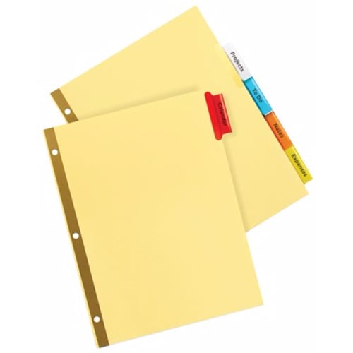 Avery 5-tab Big Tab Paper Work Saver Multicolor Dividers - 11109 - Clearance Sale