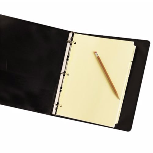 Avery 5-tab Buff Write-On Plain Tab Dividers 36pk - 11501 - Clearance Sale