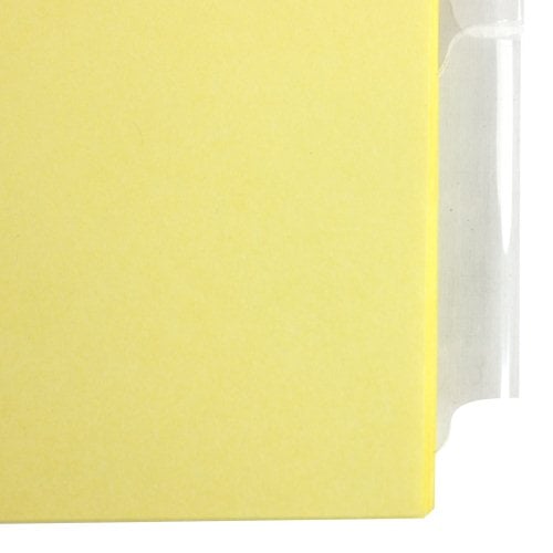 Avery 5-tab Clear WorkSaver Insertable Tab Dividers - 11102