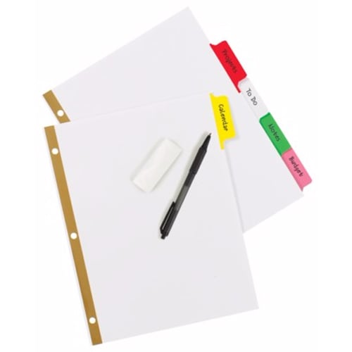 Avery 5-tab Multicolor Big Tab Write-On Dividers - 23076