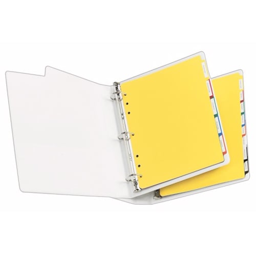 Avery 5-tab Multicolor Plastic Index Tab Dividers 1 set - 23080