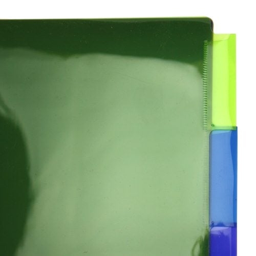 Avery 5-tab Multicolor WorkSaver Big Tab Plastic Dividers - 11900