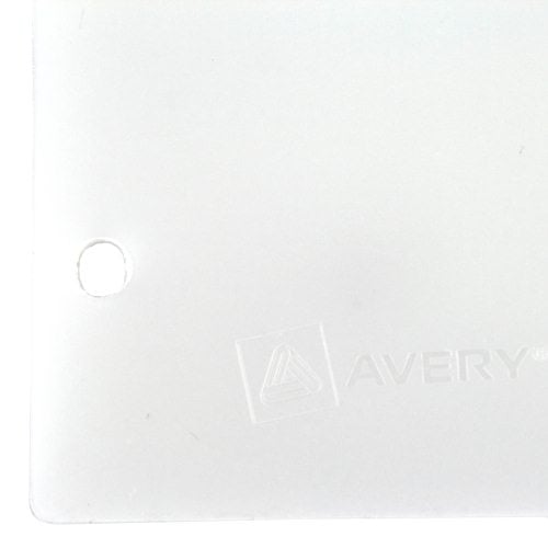 Avery 5 tab Style Edge Insertable Tab Reference Dividers - 11200