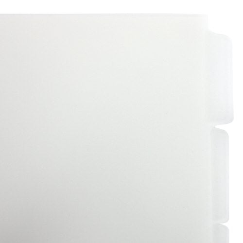 Avery 5-tab Translucent 11" x 8.5" Translucent Dividers 1 set - 11449
