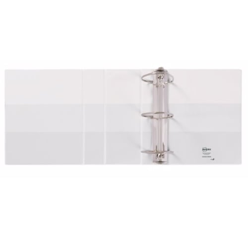 Avery 5" White Durable View Binders with EZD Rings 2pk - 09901