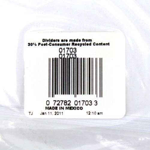 Avery 51-75 Legal 11" x 8.5" Allstate Style Collated Dividers - 01703 - Clearance Sale