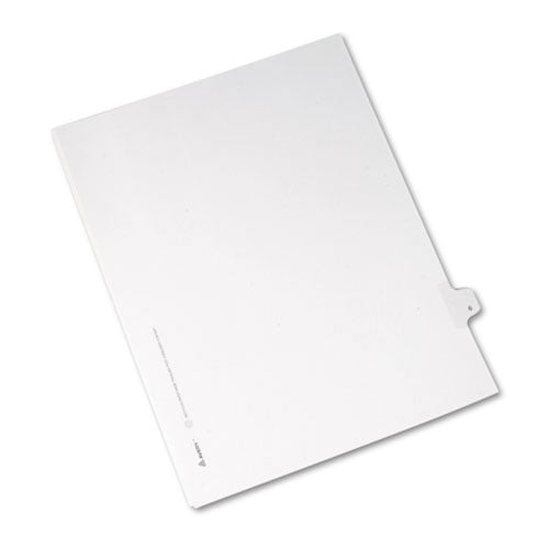Avery 6 Individual Number Legal Index Dividers 25pk - 82204 - Clearance Sale
