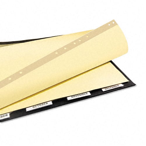 Avery 6-tab 9.5x11 Clear Data Binder Top Insertable Tabs - 11730