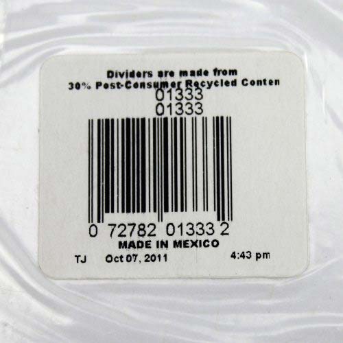 Avery 76-100 White Legal 11" x 8.5" Avery Style Collated Dividers - 01333 - Clearance Sale