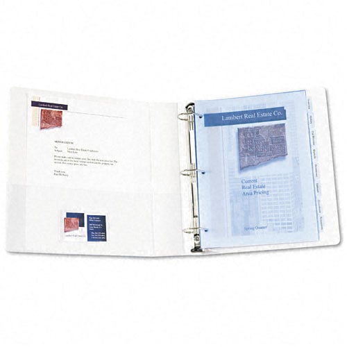 Avery 8-tab Blue 11" x 8.5" Translucent Dividers (1set) - 11453