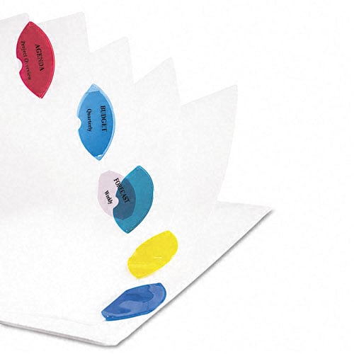 Avery 8 tab Style Edge Insertable Tab Reference Dividers - 11201 - Clearance Sale