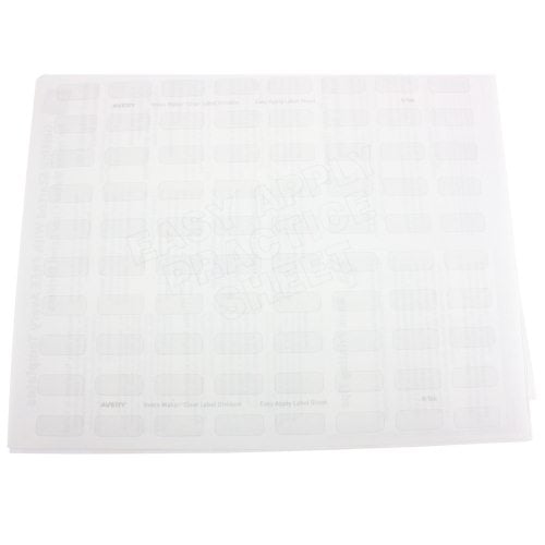 Avery 8-tab Translucent 11" x 8.5" Translucent Dividers 1 set - 11450