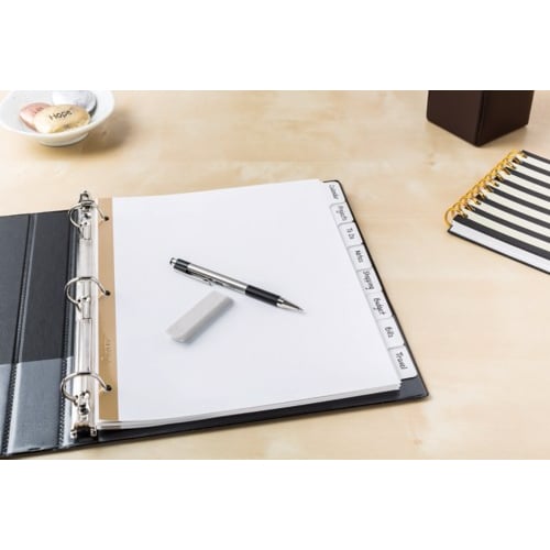 Avery 8-tab White Big Tab Write-On Dividers - 23078 - Clearance Sale