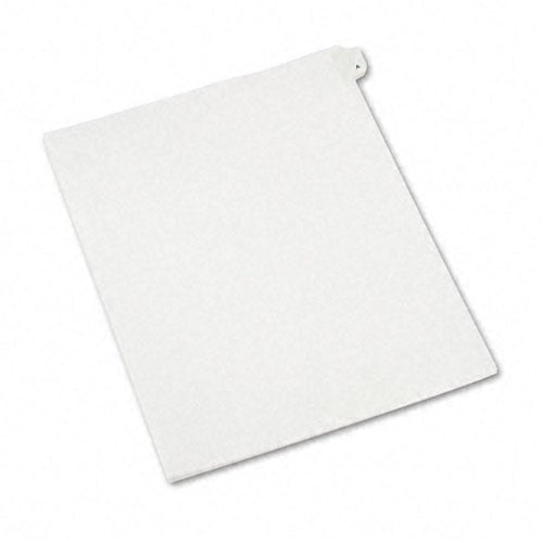 Avery A Individual Legal Index Allstate Style Dividers 25pk - 82163  - Clearance Sale