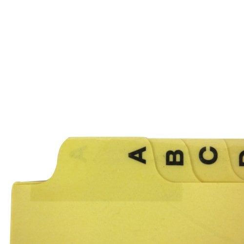 Avery A-Z Buff Preprinted Laminated Tab Dividers - 11306 - Clearance Sale